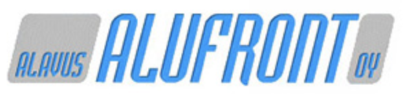 logo (17) pulverpaint.fi -asiakkaan Alavus Alufront Oy:n logo